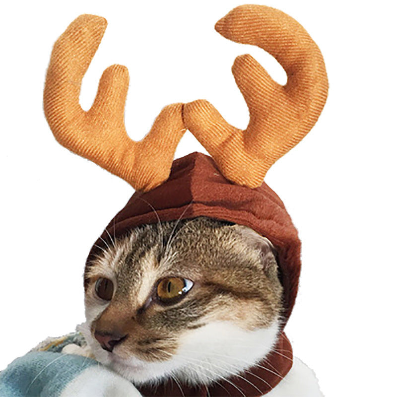 Funny Pet Dog Cat  Costume Warm Hat Photo Props Headwear - Xmaker