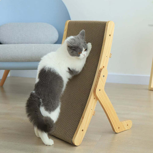 Deformation Cat Bed Vertical Corrugated Paper Grinding Claw Toy Replaceable Core Pet Products - Xmaker