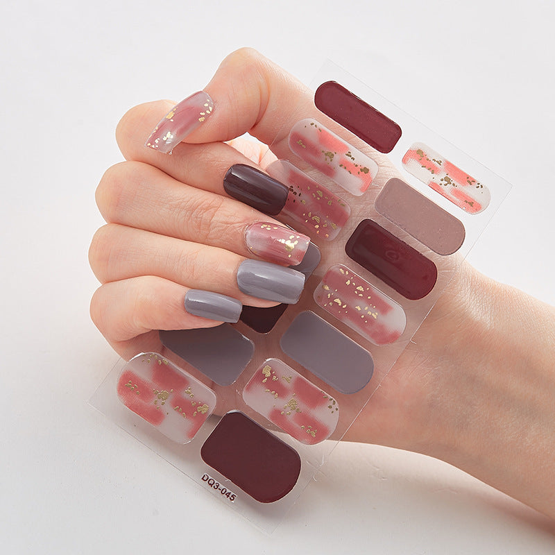 Laser Nail Polish Film Nail Stickers - Xmaker