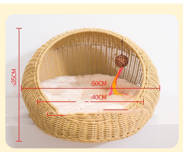 Hand-woven Cat And Pet Nest - Xmaker