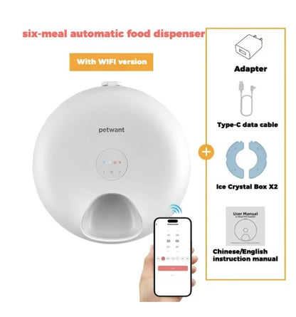 Automatic Cat Food Dispenser With App Control - Xmaker