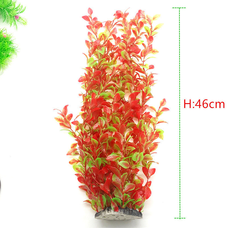 Aquarium fish tank ornament simulation plant - Xmaker