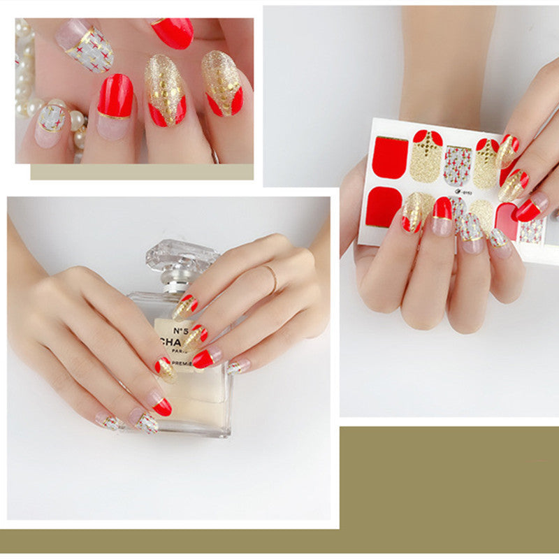 3D bronzing nail stickers - Xmaker