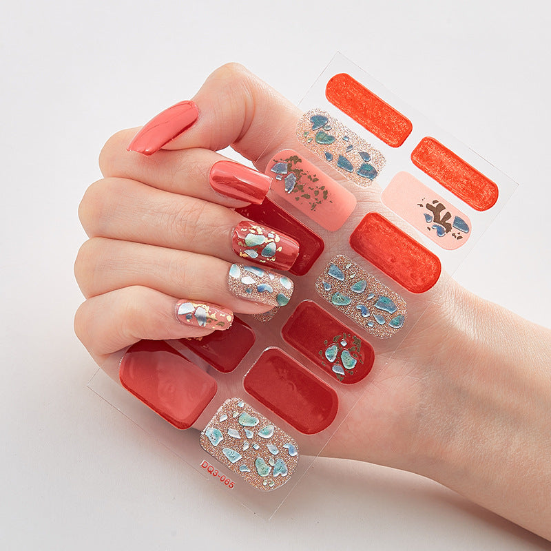 Laser Nail Polish Film Nail Stickers - Xmaker