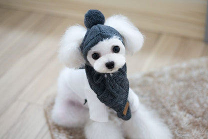 Pet wool scarf hat pet - Xmaker