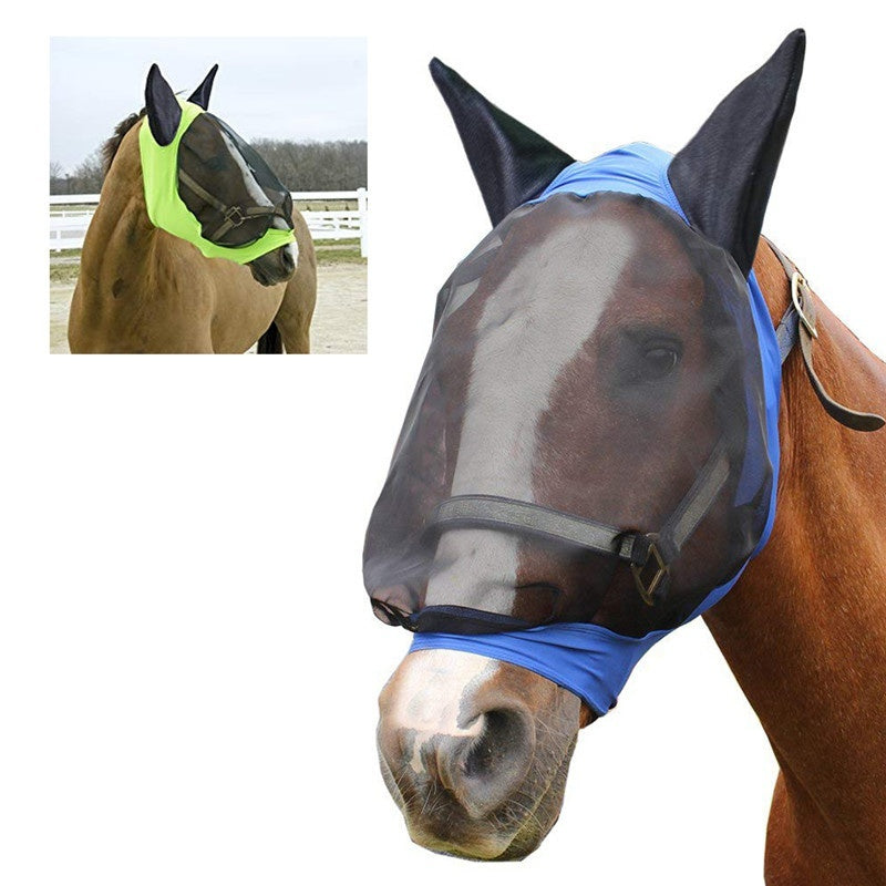 Mosquito proof horse mask in summer - Xmaker