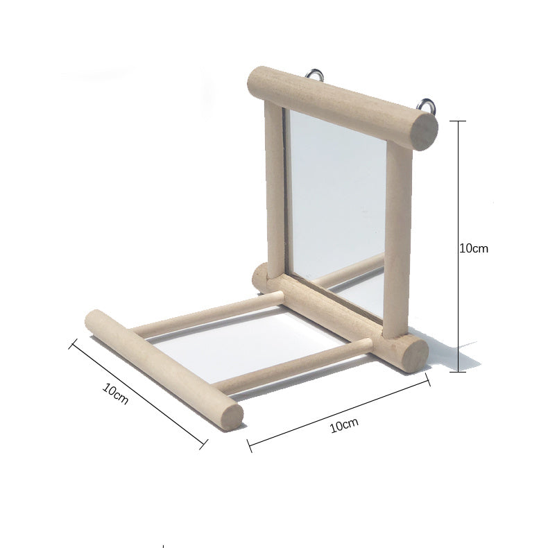 Bird stand with mirror - Xmaker