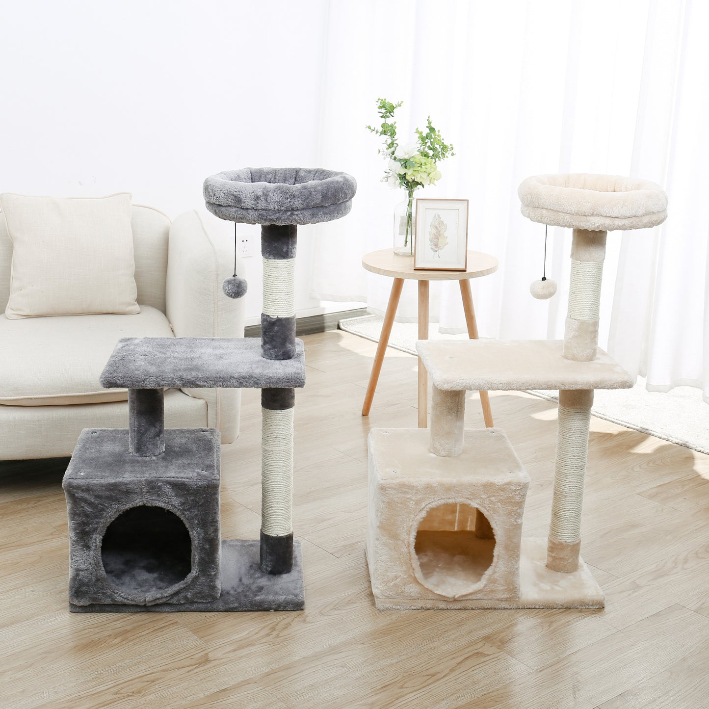 Pet Cat Toy Condo Cat Climbing Tower Multi-layer - Xmaker