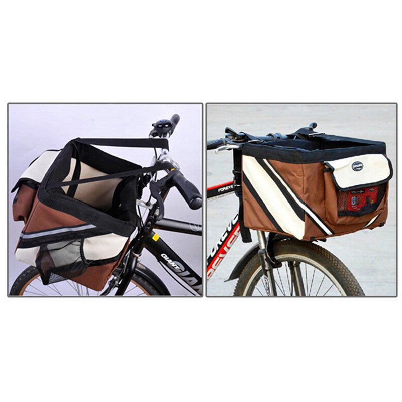 Portable Dog Bicycle Carrier Seat for small dog. - Xmaker