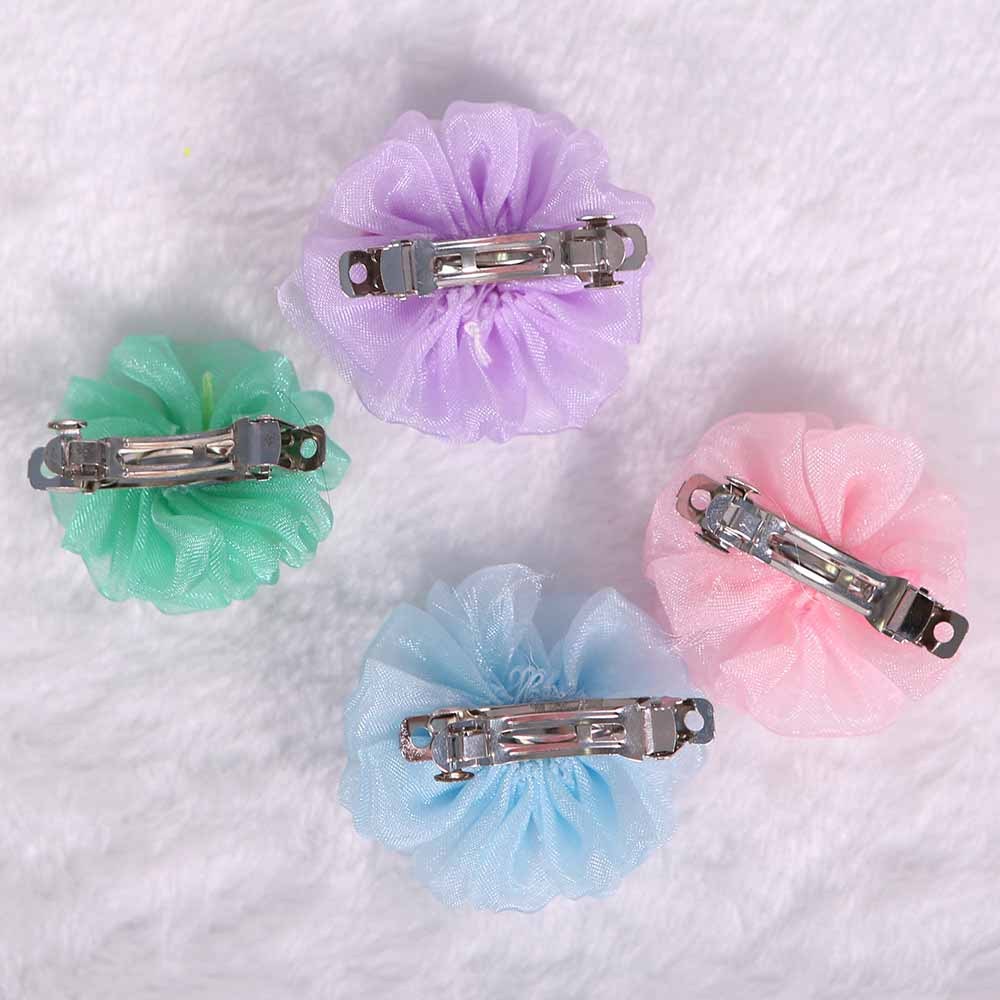 Pet Dog Cute Organza Bubble Hairpin - Xmaker