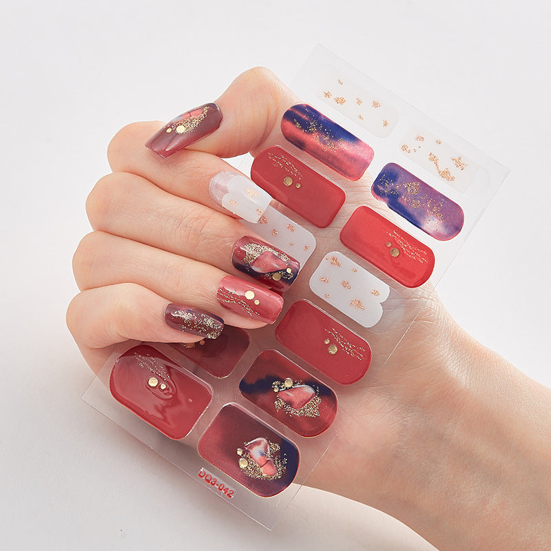 Laser Nail Polish Film Nail Stickers - Xmaker