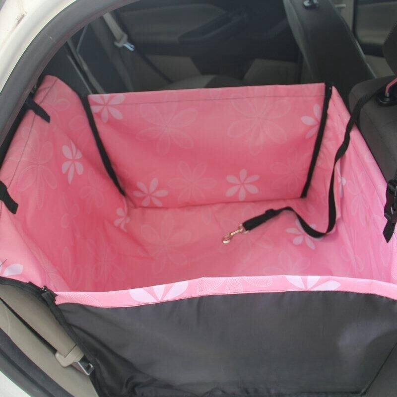 Rear Printed Double Layer Waterproof Pet Car Mat Pet Cat Dog Protection Pet Hanging Basket - Xmaker