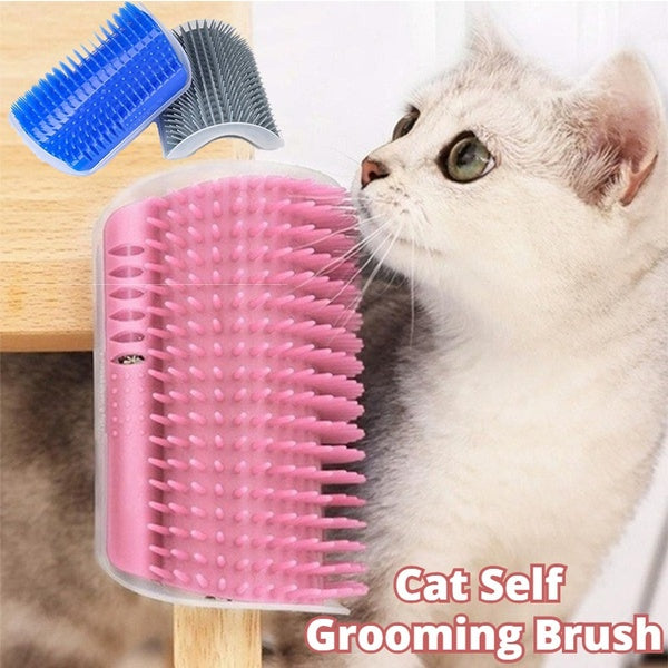 Cat Self-Grooming Brush Pet Wall Rubbing Device - Xmaker