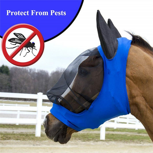 Mosquito proof horse mask in summer - Xmaker