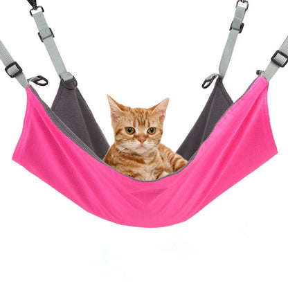 Small Cat And Dog Hanging Hammocks Can Be Used The Four Seasons With Plush And Waterproof Nylon Layer For Hanging Pet Supplies Pet Products - Xmaker