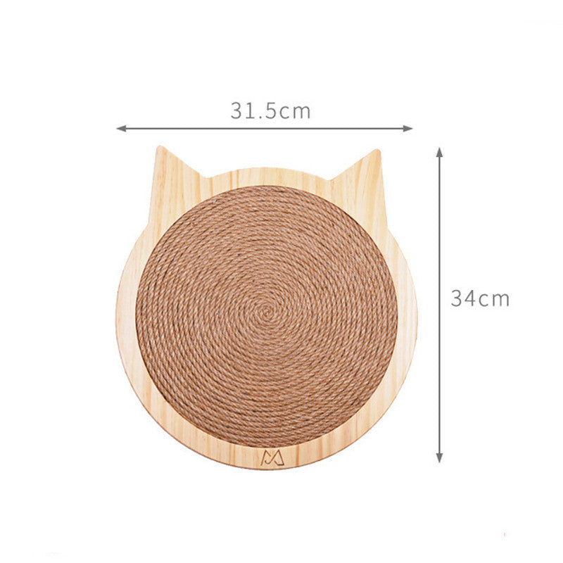 Cat Scratcher Board Scratching Post Mat Wall Mounted Scratcher Pad with Suction Cup Toy Cat Claws Care Toys - Xmaker