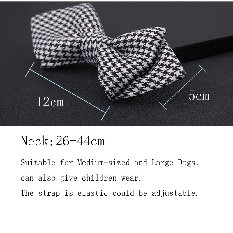 Pet Accessories Dog Bow Tie British Bow Tie - Xmaker