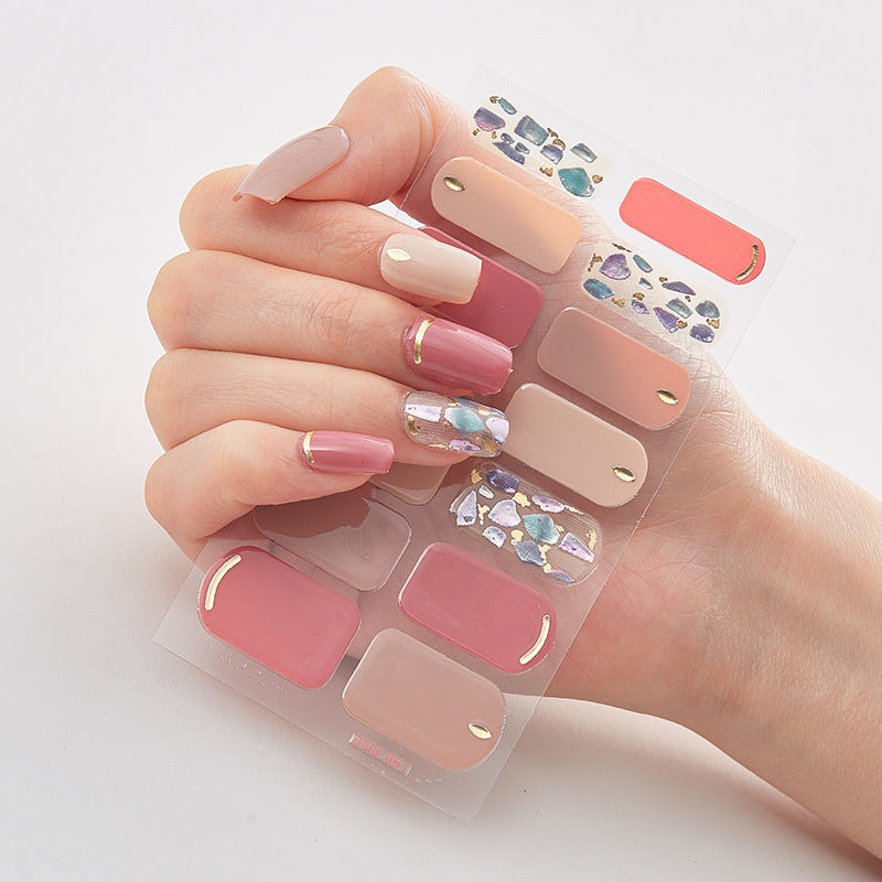 Laser Nail Polish Film Nail Stickers - Xmaker