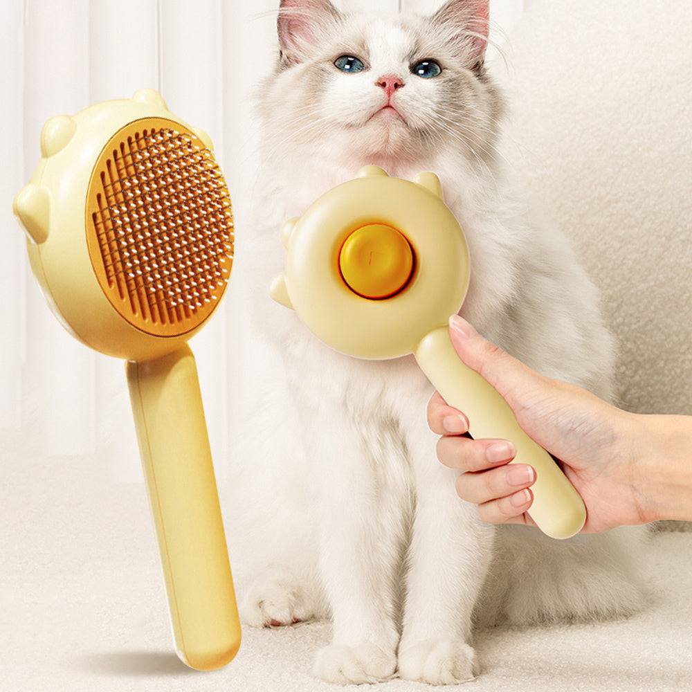 Cat Comb Massage Pet Magic Combs Hair Removal Cat And Dog Brush Pets Grooming Cleaning Supplies Scratcher - Xmaker