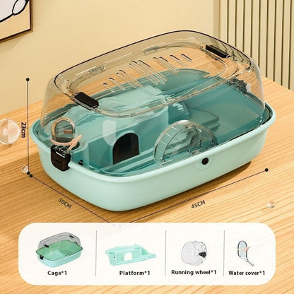 Hamster Oversized Transparent Acrylic Cage - Xmaker