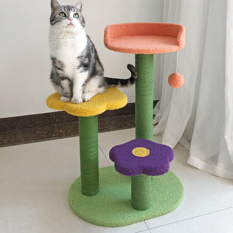 Cat Tower  Cat Scratch Board Wear-resistant Cat Climbing Tree - Xmaker