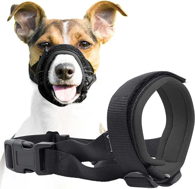 Pet Dog Mouth Cover More Sizes Muzzles Seam Dog Mouth Cover Breathable Anti-bark - Xmaker