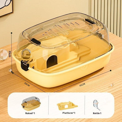 Hamster Oversized Transparent Acrylic Cage - Xmaker