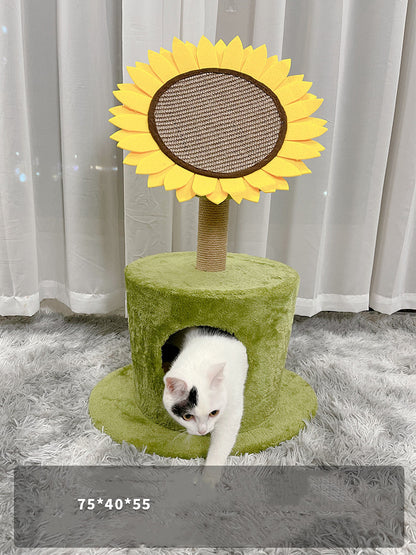 Cat Vertical Cat Scratching Board Scratching Nest House Grinding Claws Large - Xmaker