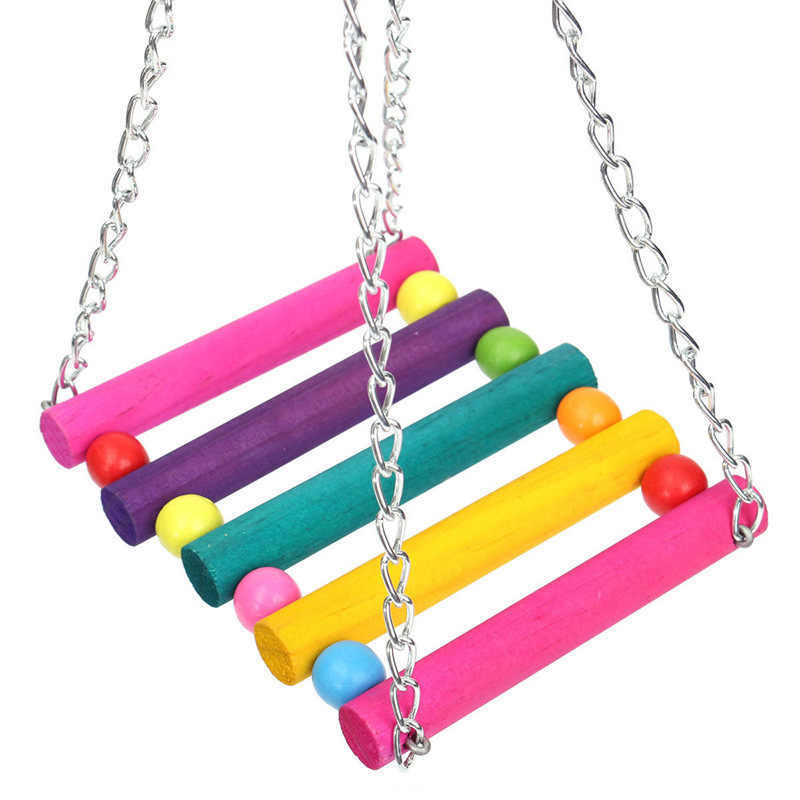 Colorful suspension bridge swing stand bar stand peony - Xmaker