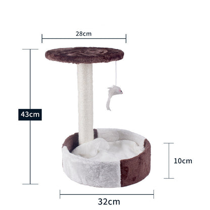 Cat Climbing Frame Litter Tree Integrated Grab - Xmaker