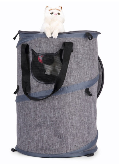 Fodable Pet Dog Cat Carrier Bag Outdoor Travel Cat Tunnel Toys Portable Puppy Carriers Cat Litter Sleeping Bed Nest - Xmaker