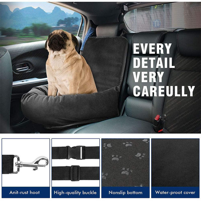 Breathable Pet Car Hanging Bag With Waterproof Seat Cushion - Xmaker