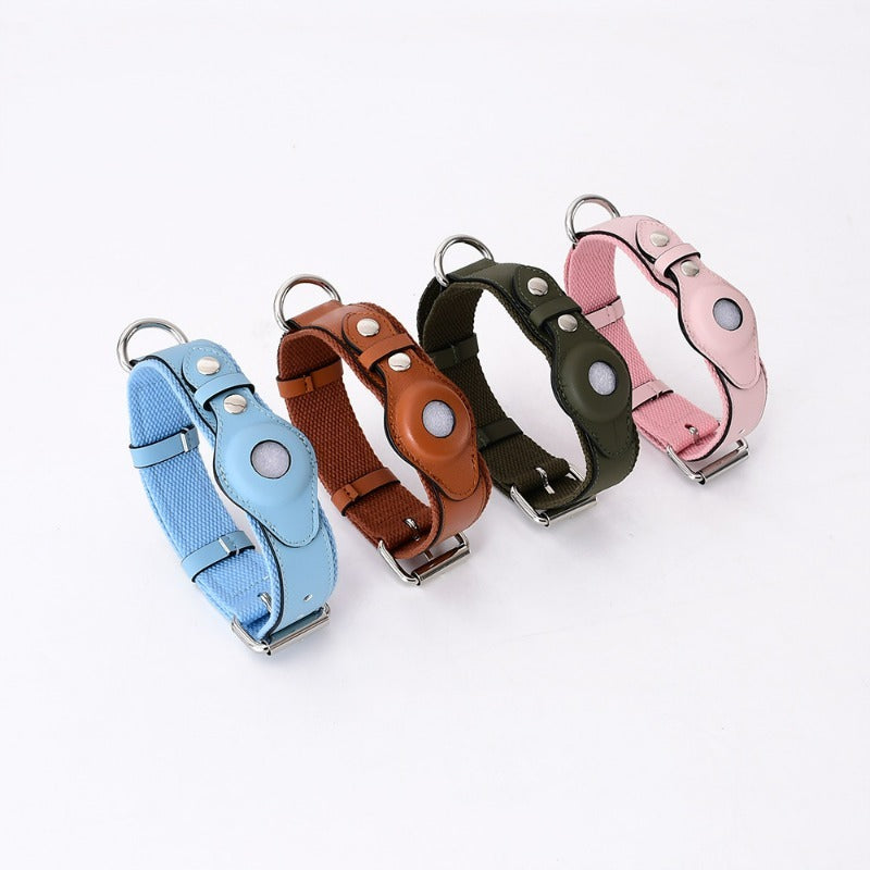 Pet Collar Adjustable Dog Leash Collar Medium Large Dog Accessories Pet Supplies - Xmaker