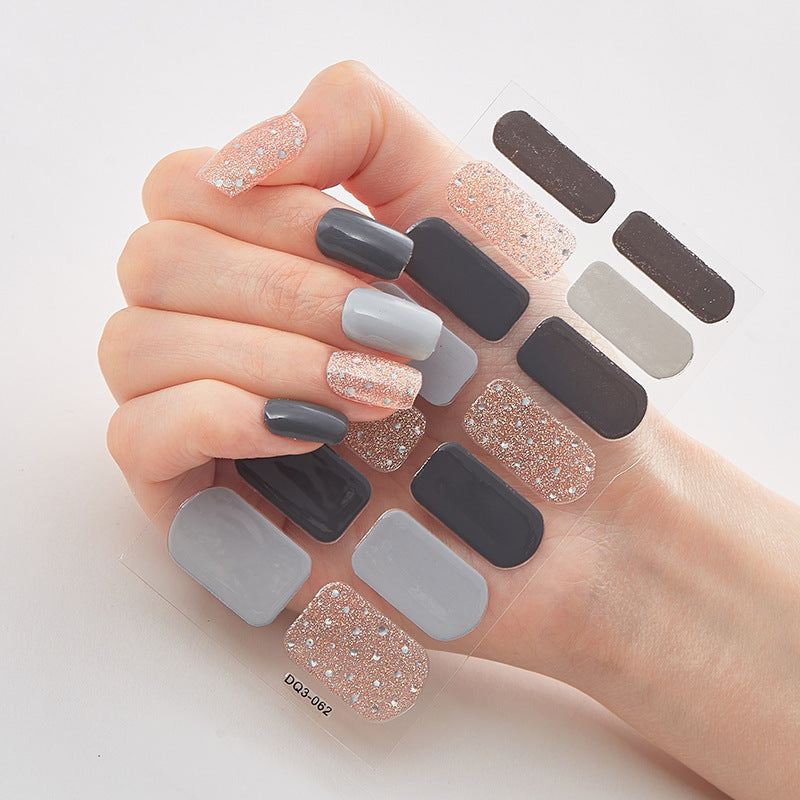 Laser Nail Polish Film Nail Stickers - Xmaker