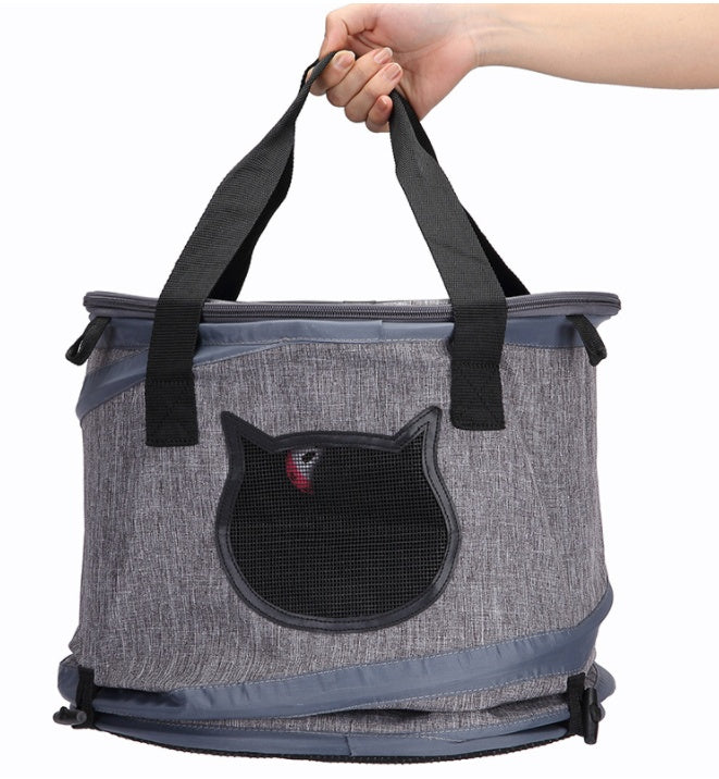 Fodable Pet Dog Cat Carrier Bag Outdoor Travel Cat Tunnel Toys Portable Puppy Carriers Cat Litter Sleeping Bed Nest - Xmaker