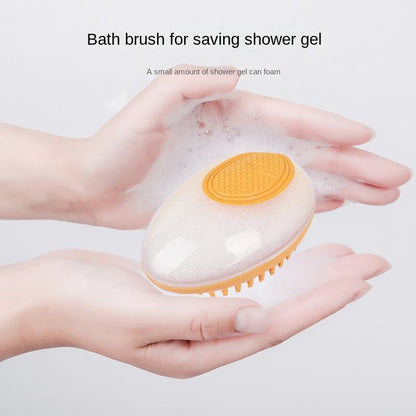 Dog Cat Bath Brush 2-in-1 Pet SPA Massage Comb Soft Silicone Pets Shower Hair Grooming Cmob Dog Cleaning Tool Pet Products - Xmaker