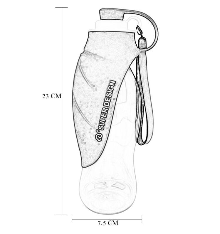 Pet Portable Drinking Cup For Dog Water Bottle - Xmaker