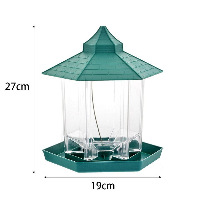 Waterproof hanging bird food box - Xmaker