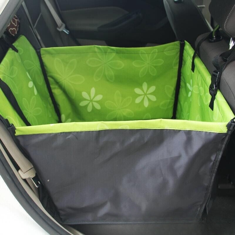 Rear Printed Double Layer Waterproof Pet Car Mat Pet Cat Dog Protection Pet Hanging Basket - Xmaker