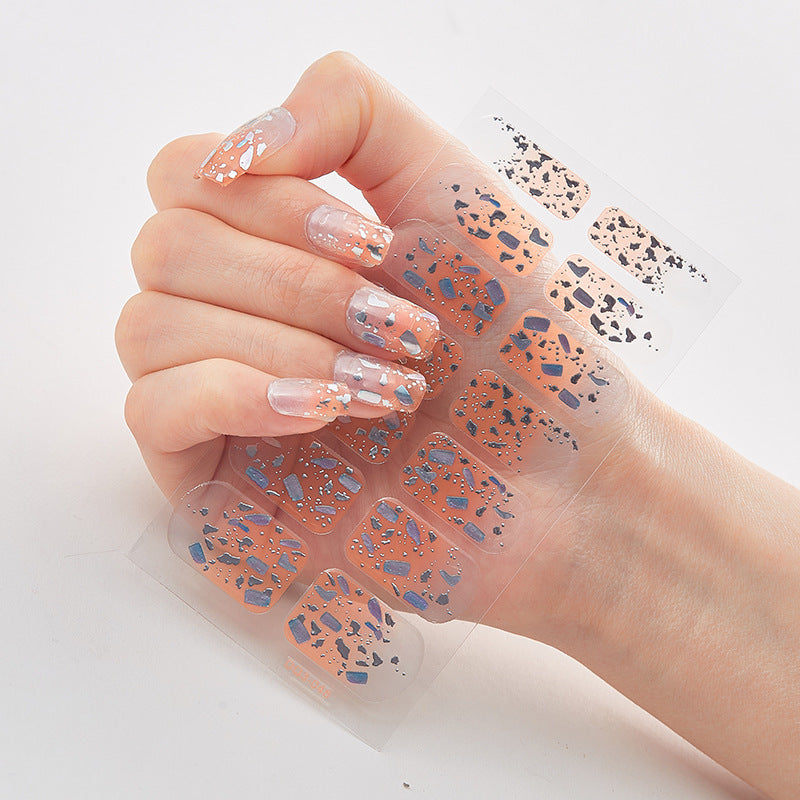 Laser Nail Polish Film Nail Stickers - Xmaker