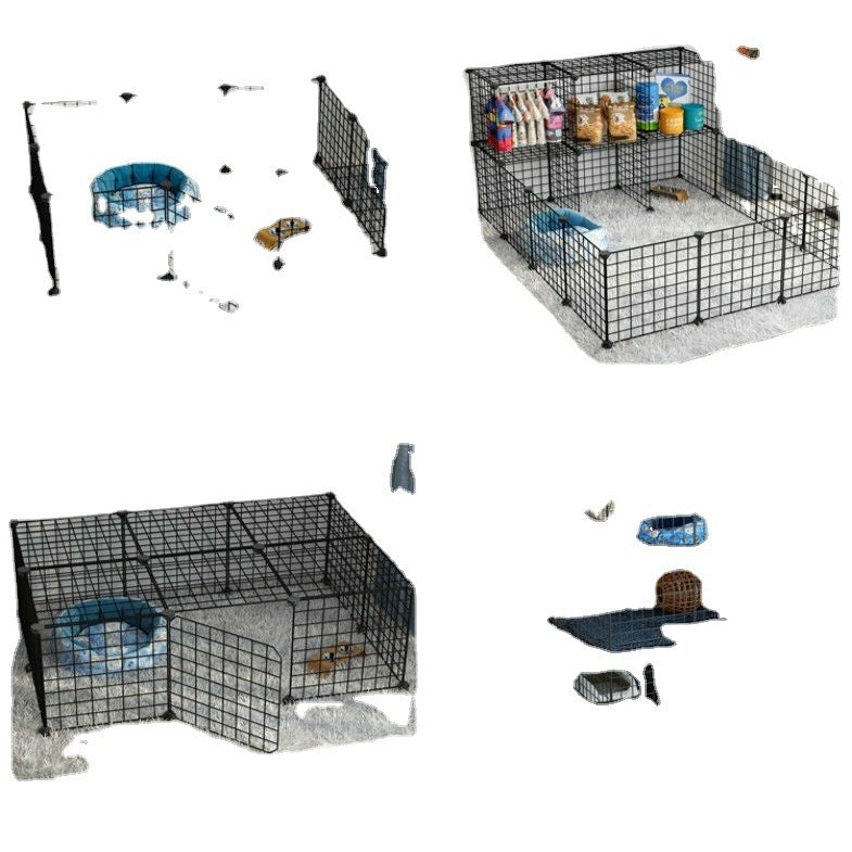 Small Dog Indoor Home Isolation Fence Cage - Xmaker