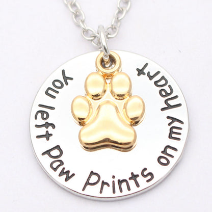 Dog paw necklace - Xmaker