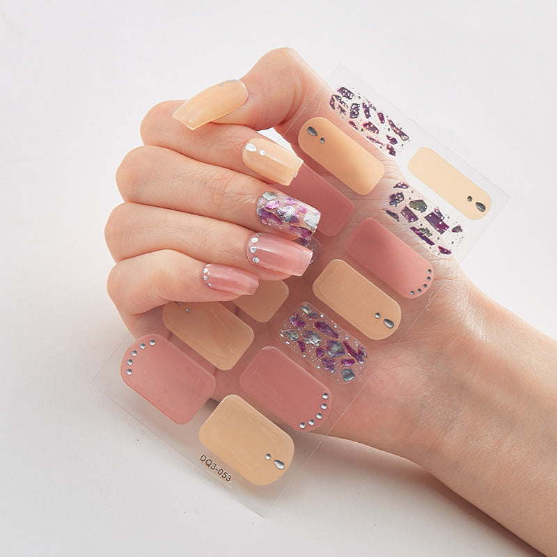 Laser Nail Polish Film Nail Stickers - Xmaker