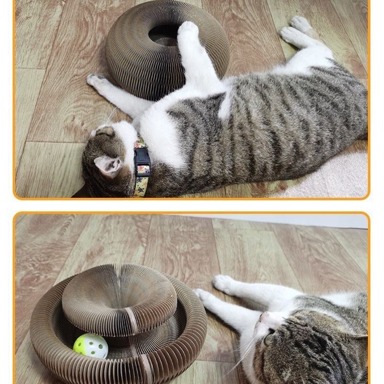 Corrugated And Foldable Cat Paper Nest - Xmaker