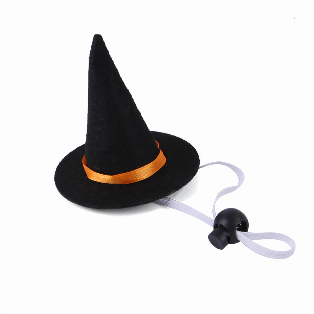 Halloween Pet Suit Wizard Hat Bow Tie - Xmaker