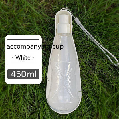 Pet Water Cup Outdoor Portable Folding Dog Water Bottle 550ml Large Capacity Medium To Large Dog Drinking Bottle - Xmaker