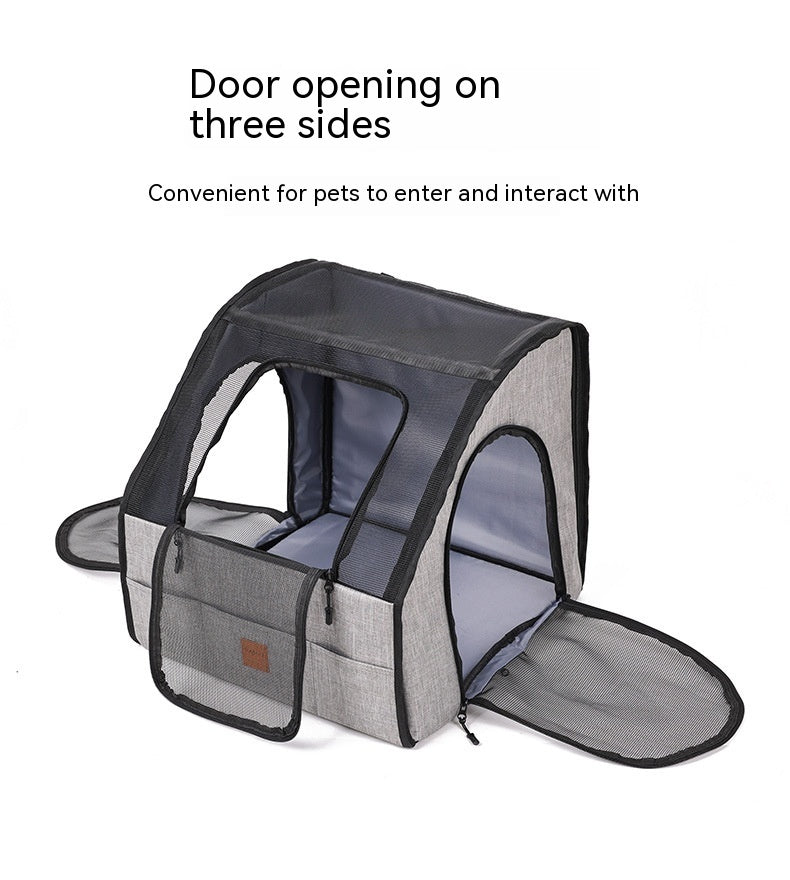 Pet Car Supplies Dog Dog Cage Nest Go Out Portable - Xmaker