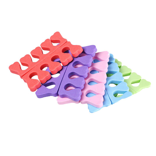 Manicure supplies toe cotton sponge separator pair