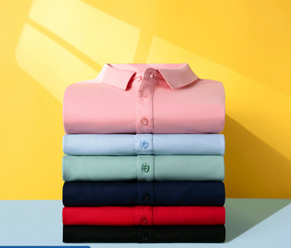 Polo shirt work clothes custom (Cotton) - xmaker.ai