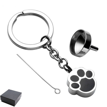 Dog Paw Can Open Urn Pendant - Xmaker